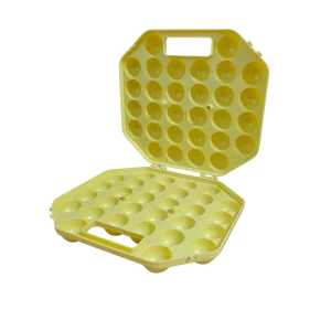 obal na vajcia uzatvárateľný plastový