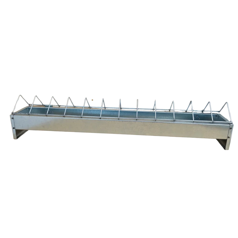 krmítko žlabové kovové 67cm plytké pre hydinu
