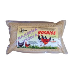 Vysoko-výživový doplnok pre nosnice – zlepšuje produkciu vajec, podporuje silnú imunitu a zdravé škrupiny.